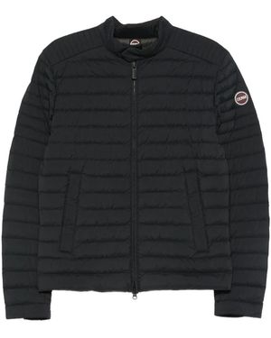 Colmar Quilted Zip-Front Jacket - Black