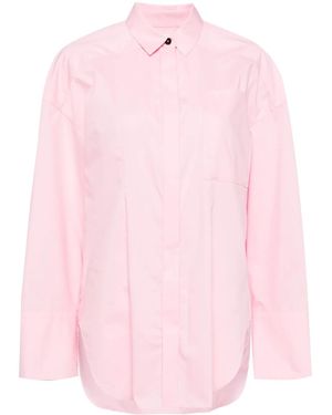 Enfold Concealed-Fastening Shirt - Pink
