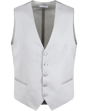 Tagliatore Wool Waistcoat - Grey