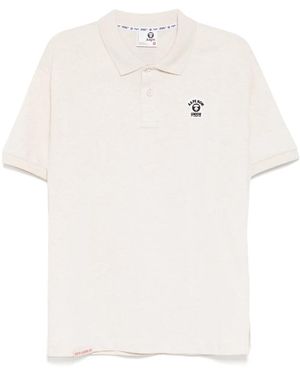 Aape By A Bathing Ape Poloshirt Mit Moonface-Logo - Weiß