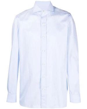 Luigi Borrelli Napoli Cotton Shirt - White