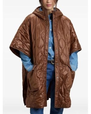 Woolrich Plumífero Con Capucha - Marrón