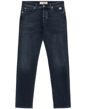 Roy Rogers Logo-Patch Jeans - Blue