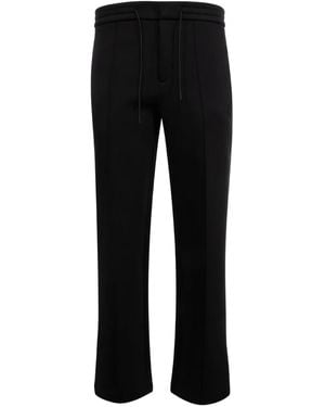 Moncler Logo-Appliqué Track Trousers - Black