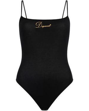 DSquared² Signature Bodysuit - Black