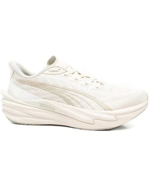 PUMA Nitro Panelled Lace-Up Trainers - White