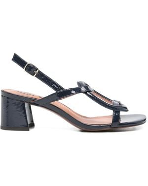 Bibi Lou Niba Leather Sandals - White