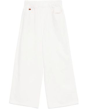 Chocoolate Cotton Trousers - White