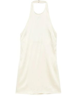 Enza Costa Ärmelloses Minikleid - Weiß