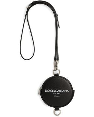 Dolce & Gabbana Logo-Print Coin Purse - Black