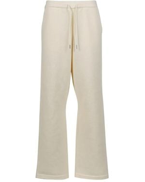 Honor The Gift Art Knit Flare Track Pants - Natural