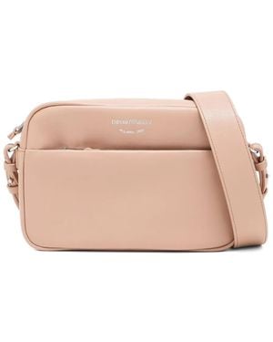 Emporio Armani Small Logo-Detail Cross Body Bag - Pink
