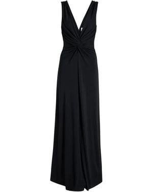 Cinq À Sept Ansey Sleeveless Twist-Front Gown - Black