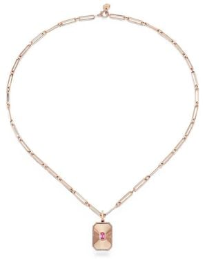 SHAY Sapphire And Diamond Necklace - White