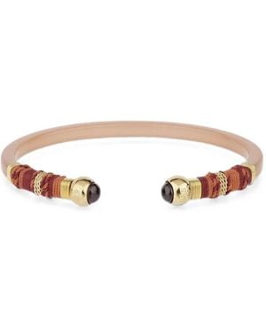 Gas Bijoux Pulsera Sari Con Turquesa - Blanco