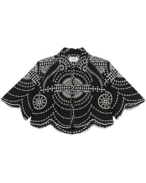 Charo Ruiz Emmie Bluse - Schwarz