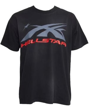 HELLSTAR Logo-Print T-Shirt - Black