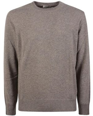 Altea Crew-Neck Cashmere Sweater - Gray