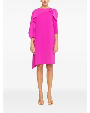 Nissa Midikleid Mit Lockerem Schnitt - Pink