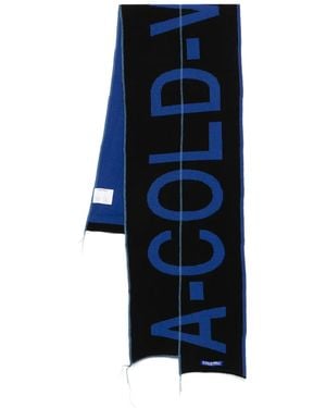 A_COLD_WALL* Fracture Scarf - Blue