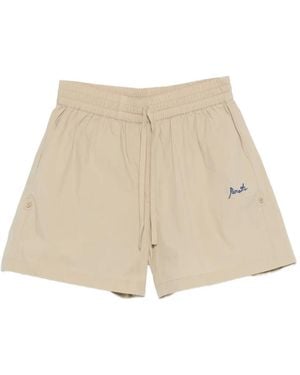 P.A.R.O.S.H. Ninja logo-detail shorts - Neutro