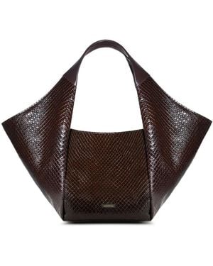 Aquazzura Sac Porté Épaule Voltaire - Brown