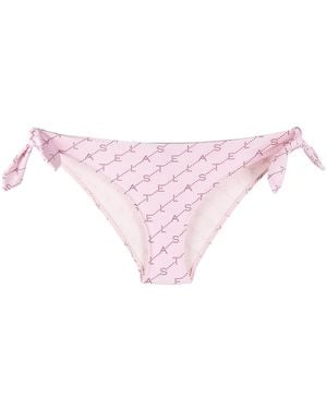 Stella McCartney モノグラム ビキニボトム - ピンク