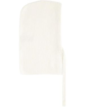 Laneus Knitted Balaclava - White