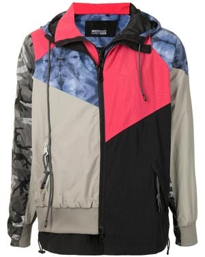 Mostly Heard Rarely Seen Every Which Way Patchwork Track Jacket - Multicolour