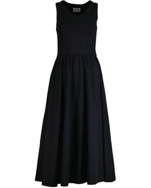 GANT Sleeveless Midi Dress - Black