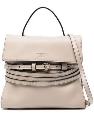 Moschino Bolso Tie Me pequeño - Neutro