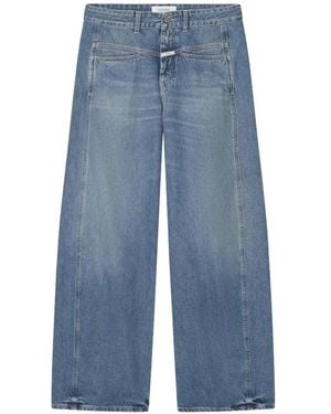 Closed Wide-Leg Denim Jeans - Blue