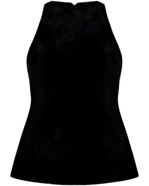 TANUNA Velvet Top - Black