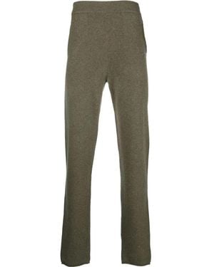 Extreme Cashmere Straight Broek - Groen