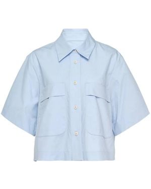 Lee Mathews Gilbert Short-Sleeve Shirt - Blue