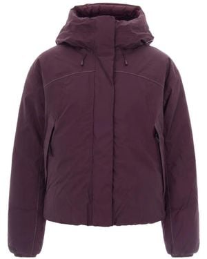 The North Face Hooded Padded Jacket - Purple