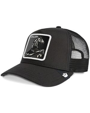 Goorin Bros Stallion Square-Patch Baseball Cap - Black