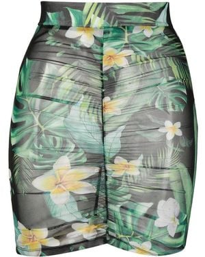 Philipp Plein Mini Skirt - Green