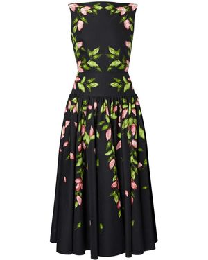 Erdem Sleeveless Midi Dress - Black