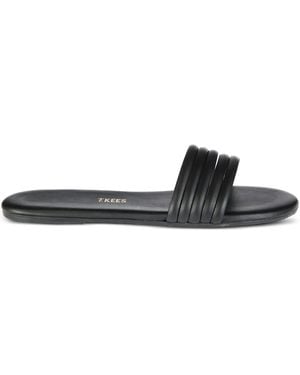 TKEES Serena Slip-On Sandals - Black
