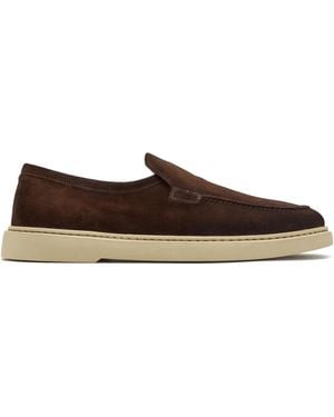 Magnanni スエード ローファー - ブラウン