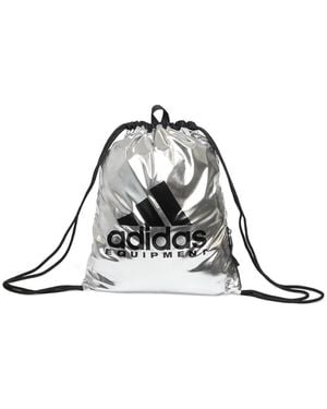 adidas Drawstring-Fastening Backpack - White