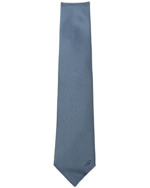 Brioni Silk Tie - Blue