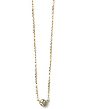 Shihara Collana One Stone - Bianco
