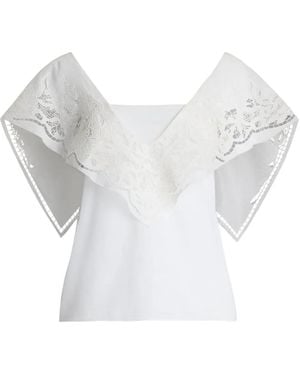 Ralph Lauren Lace-detail Top - ホワイト