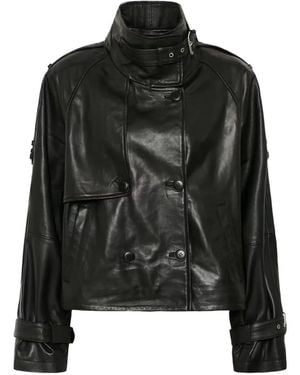 Gestuz Gzavic Jacke Mit Schnalle - Schwarz