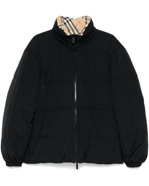 Burberry Reversible Puffer Jacket - Black