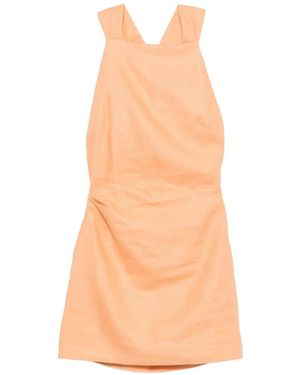 SIR. Thora Twist-Back Mini Dress - Pink