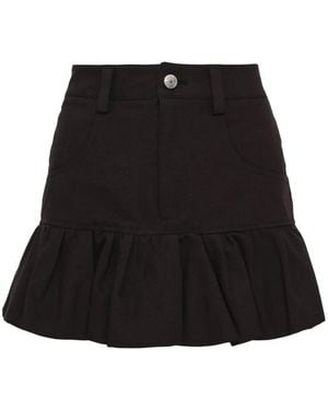 BONBOM Bubble Mini Skirt - Black