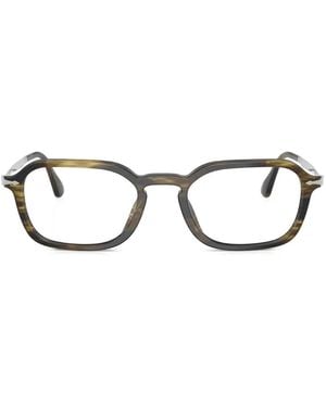 Persol Striped Glasses - White